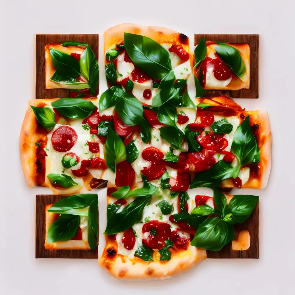 AI-generated QR code for Italian Pizza