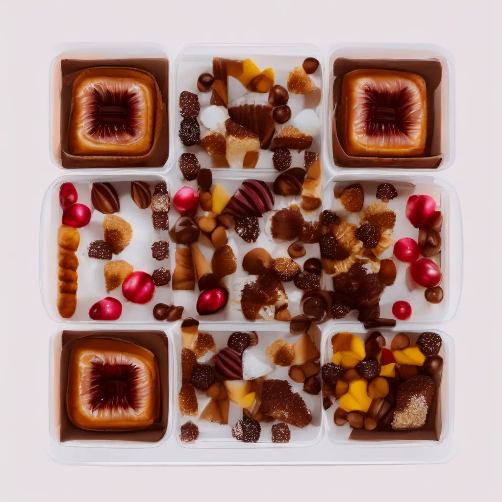 Luxury Bakery Display Filled With Colorful French Pastries Beautifully Arranged