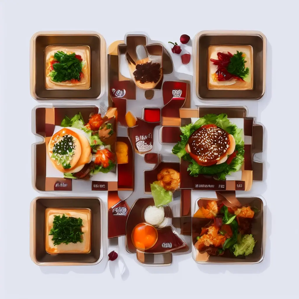 Luxury Gourmet Burger Ingredients Beautifully Arranged With Artisan Buns Cheeses