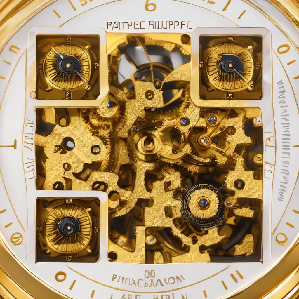 Patek Philippe Grand Complication Watch Macro Shot Movement Gears Exposed Studio